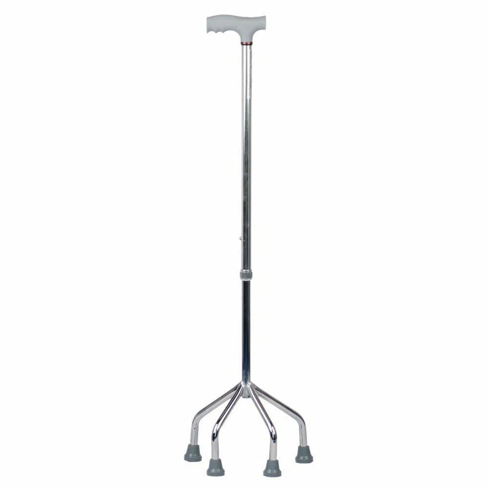 Premium Imported Quadripod Walking Stick - Light Weight