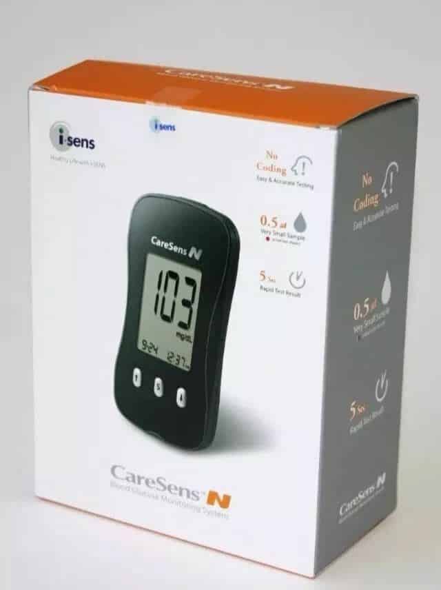 CareSens N Glucometer with 100 strips
