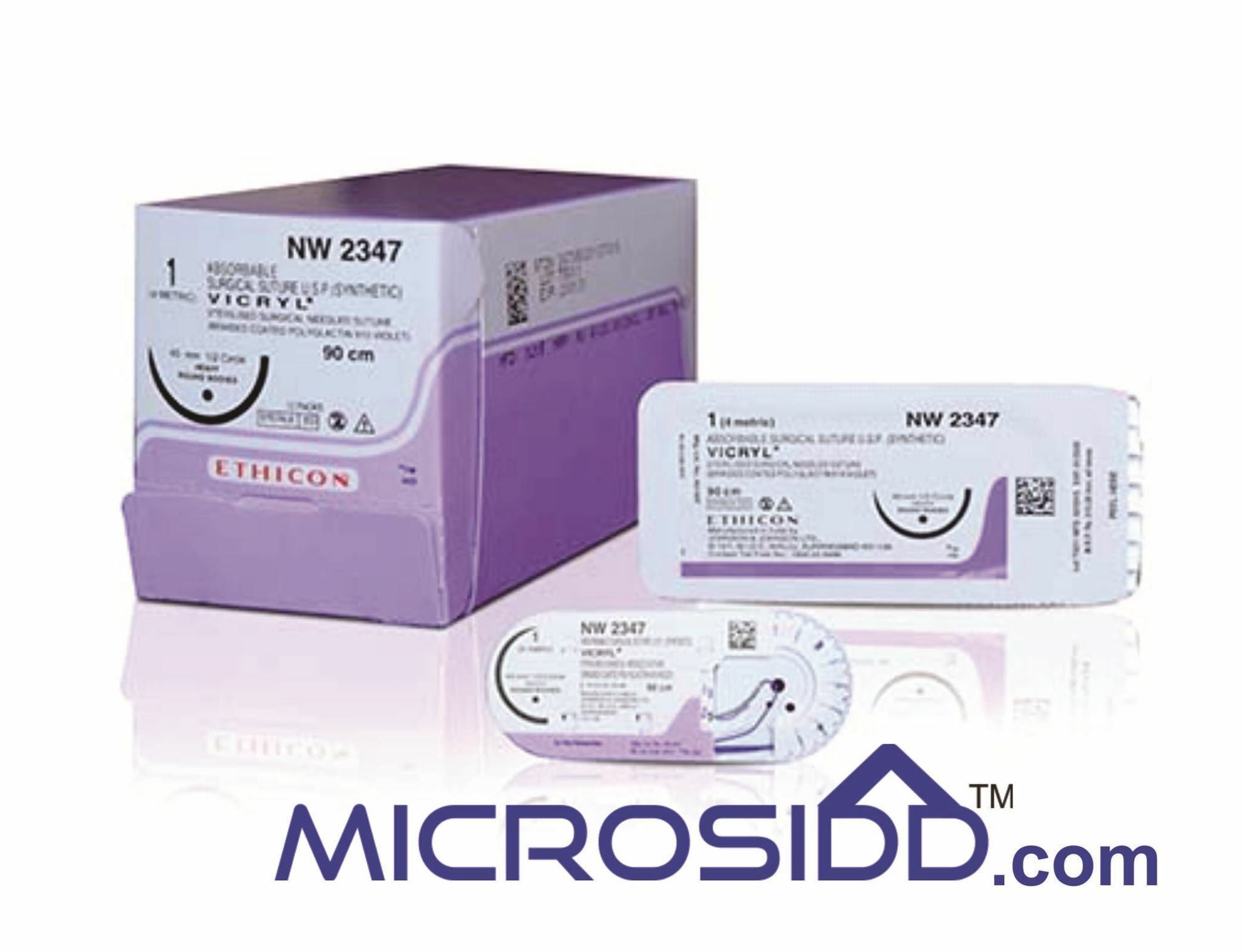 VICRYL 2347 VIOLET BRAIDED 90 CM