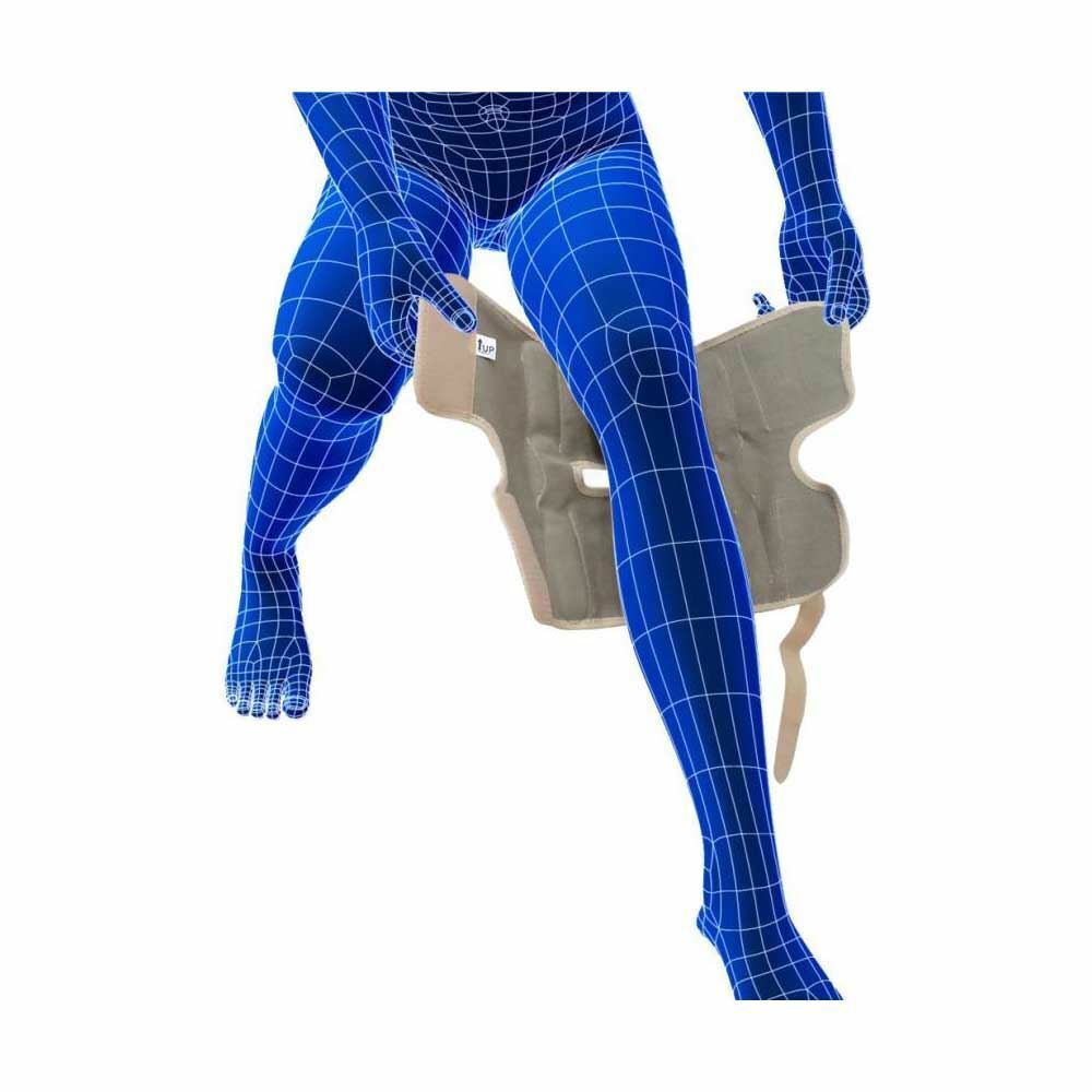 Tynor Hinged Brace Functional Cap Knee Support (S, Beige)