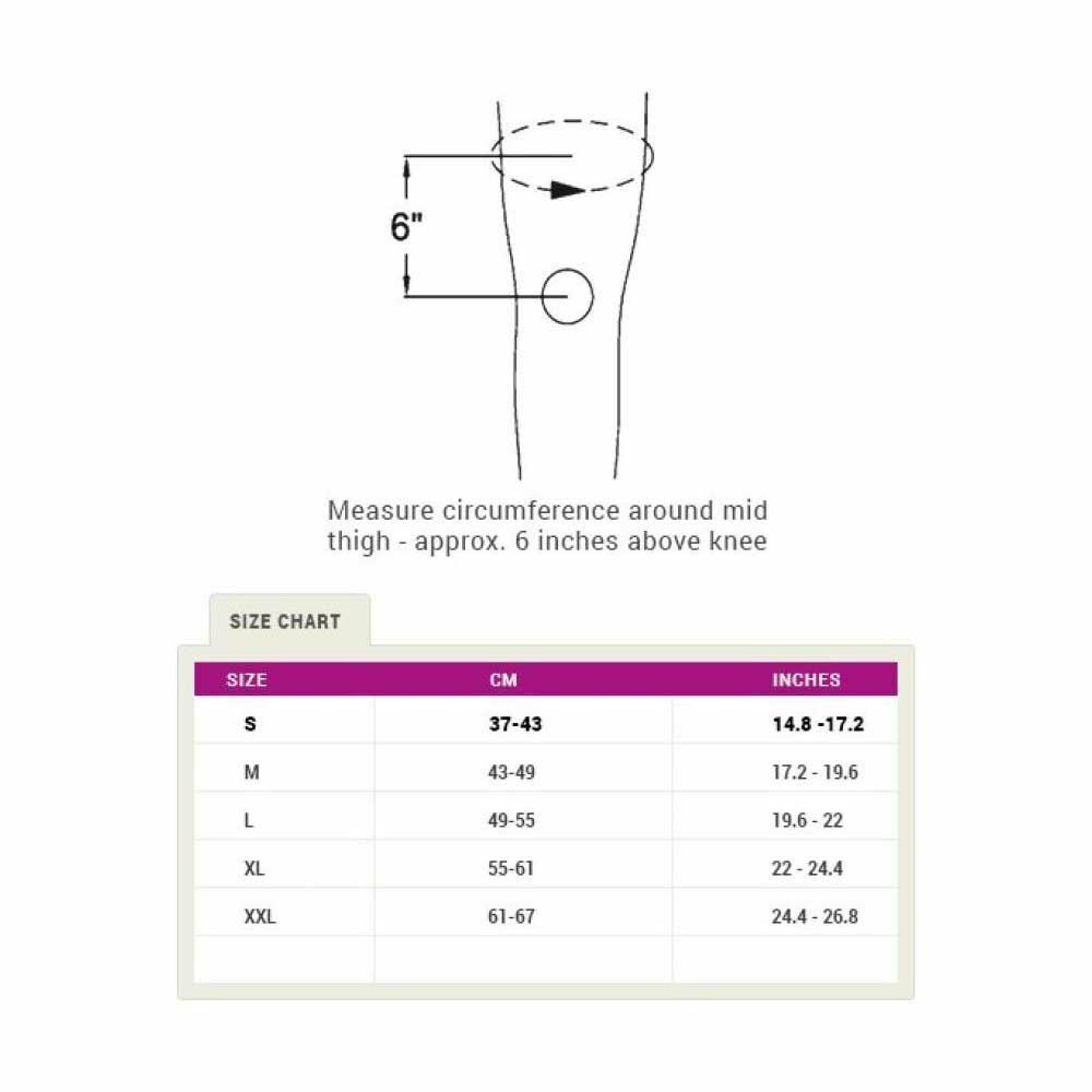 Tynor Knee Cap Patellar Ring (Single) Foot Support (XL, Grey)