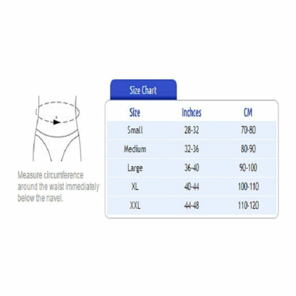 Tynor LS Belt Lumbopore Lumbar Support (L, Grey)