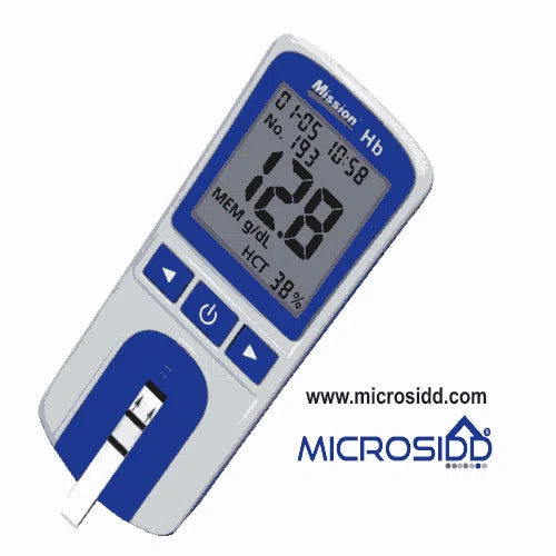 Mission HB Hemoglobin Monitor with 10 strips free