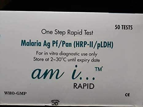 Malaria Antigen Card test kit