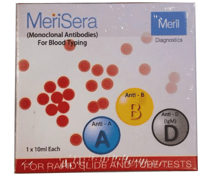 Anti Abd Blood Grouping Kit Meril