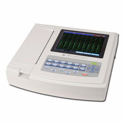 Ecg Machine TouchScreen 12 Channel