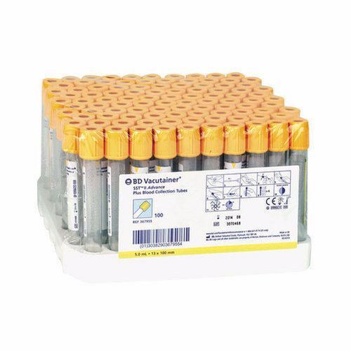 BD Gel Tube Vacutainer SST 3.5 ml 500 tubes