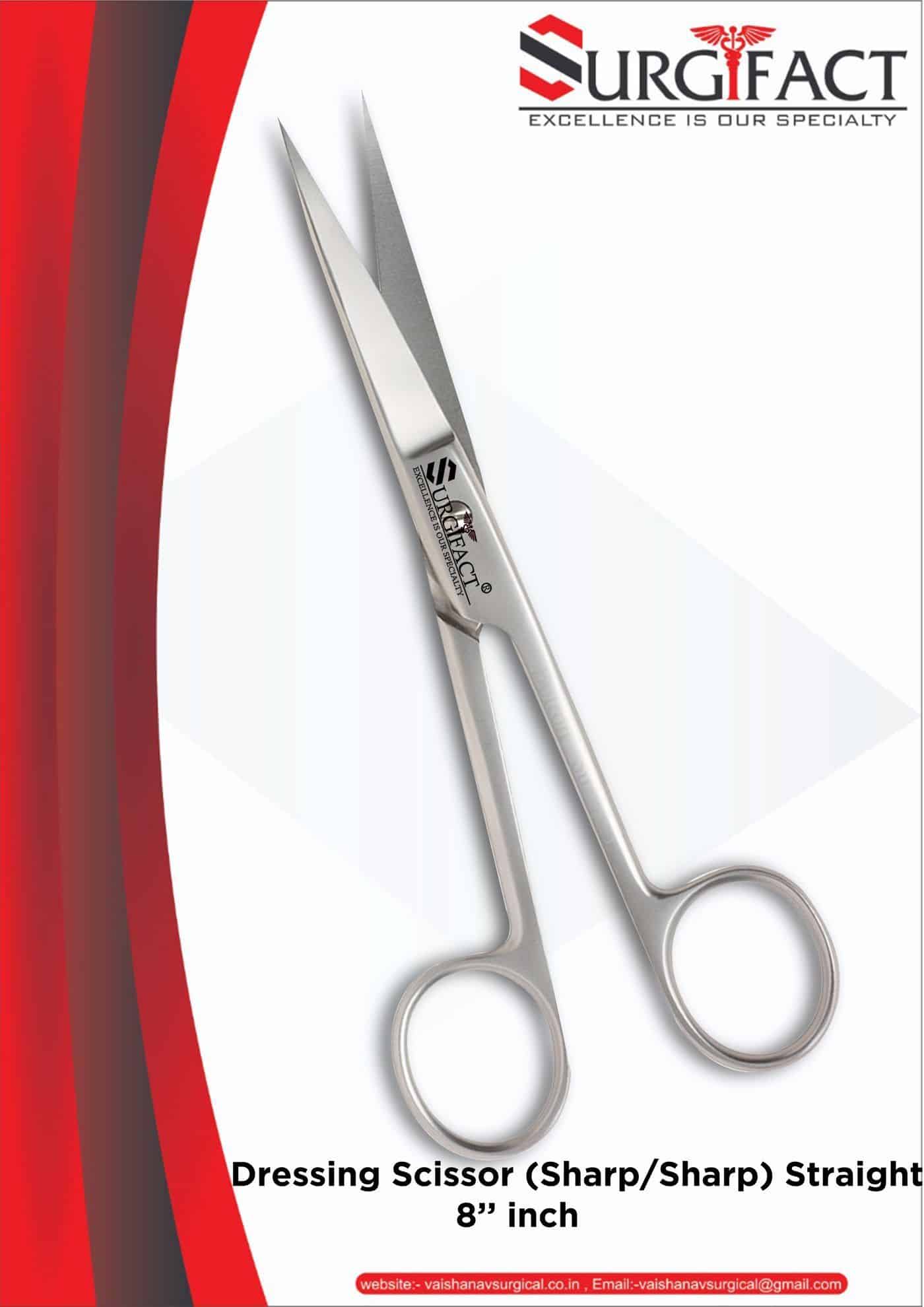 Surgifact Dressing Scissor 8"