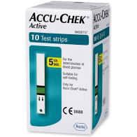 Accuchek Active Strips 10's pack