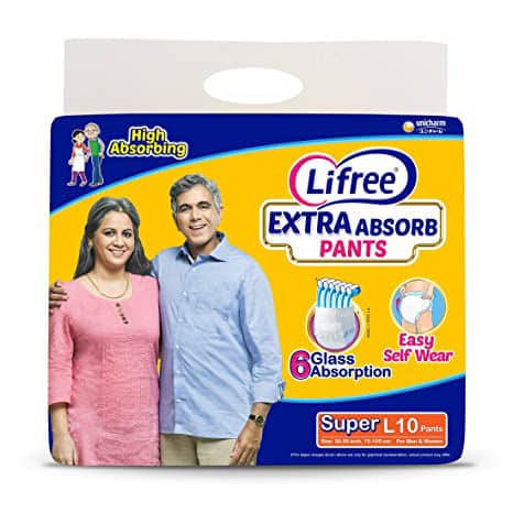 Adult Diaper Pants Lifree pack of 10