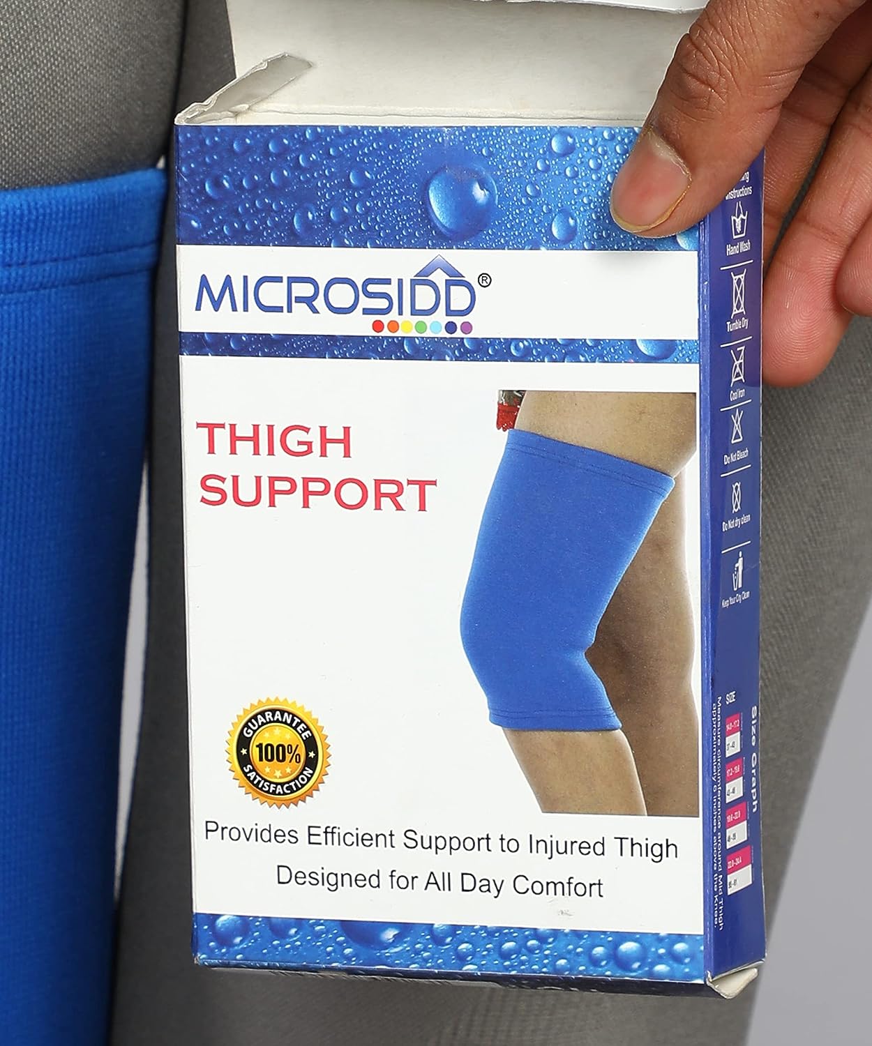 Thigh Support Cotton Spandex - Microsidd
