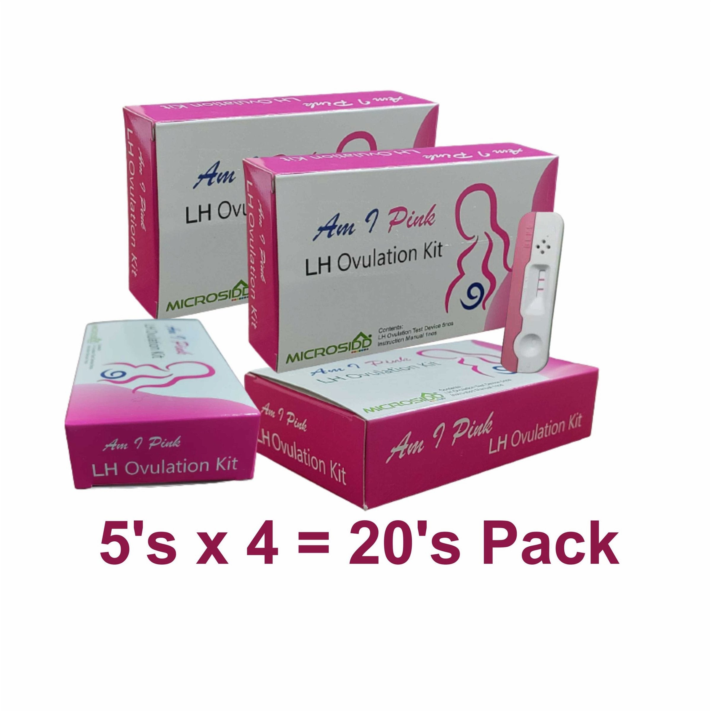 LH Ovulation Test Kit 20's Pack - Microsidd