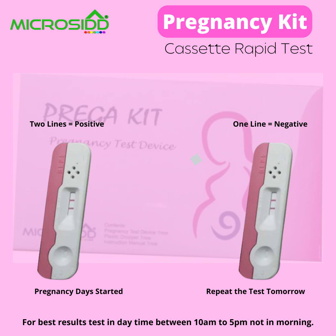 Prega Kit Pregnancy Test Kit Microsidd