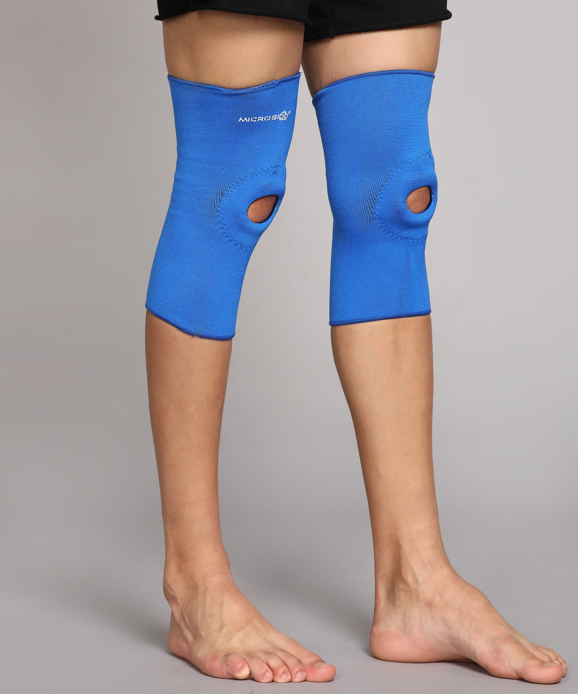 Microsidd Patella Knee Cap Support with Gel Pad | Open Patella Compression Knee Support for Knee Pain Relief, Joint Stability & Sports Recovery