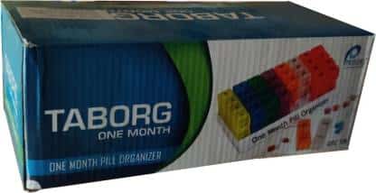 30 days pill tablet organiser