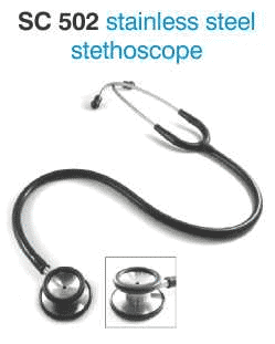 SC 502 STAINLESS STEEL STETHSCOPE