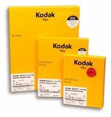 KODAK 8x10 Xray film Green Sensitive 50's