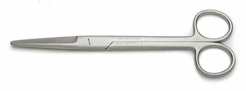 Mayo Scissors 7.5" INCHES Mayo Scissors  (Blunt/Sharp Blades)