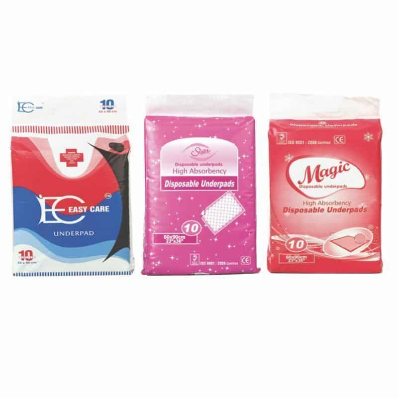 EasyCare Adult Underpads 10's pack Large Size