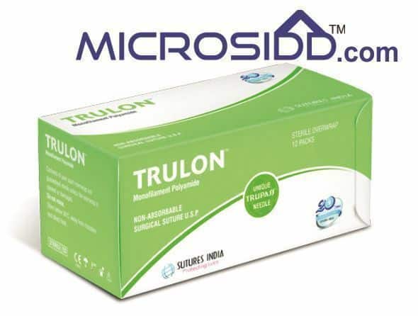 3318  Trulon #4-0 Suture