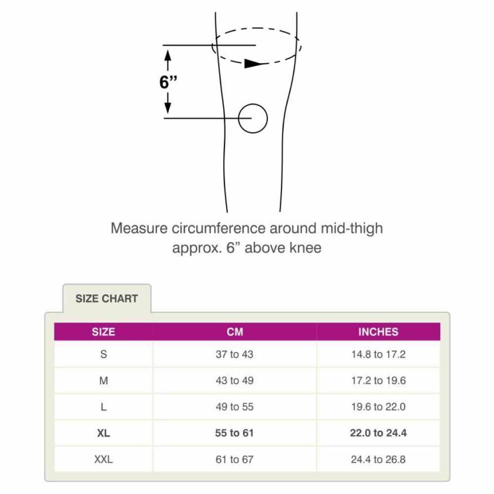 Tynor K SUPPORT SPORTIF NEO Knee Support (M, Beige)