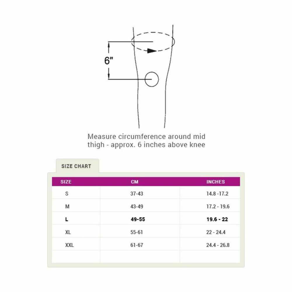 Hinged Neoprene Knee Support Grey J01