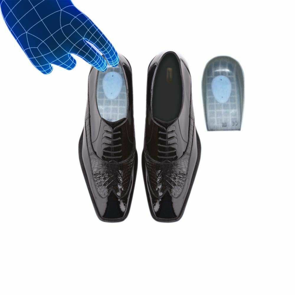 Tynor Orthopaedic Heel Cushion Silicon Heel Pad Heel Support (L, TRANSPARENT)