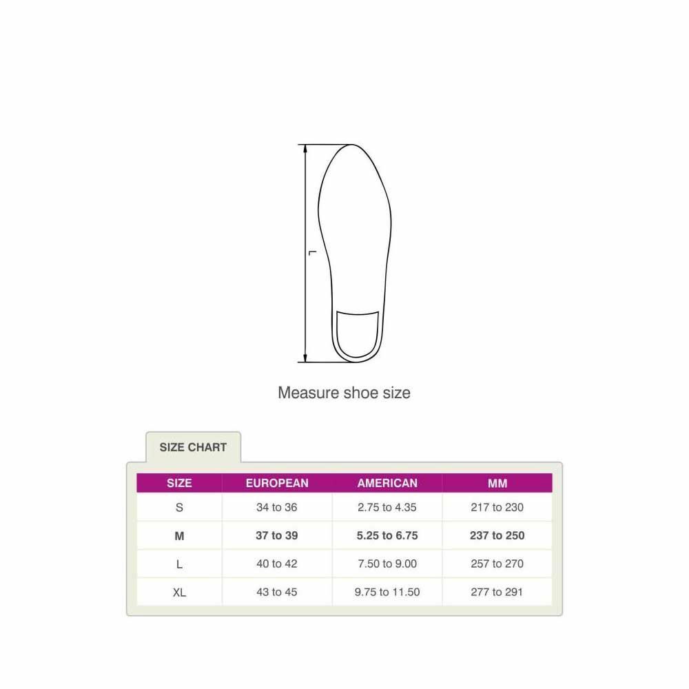 Tynor Orthopaedic Heel Cushion Silicon Heel Pad Heel Support (M, TRANSPARENT)