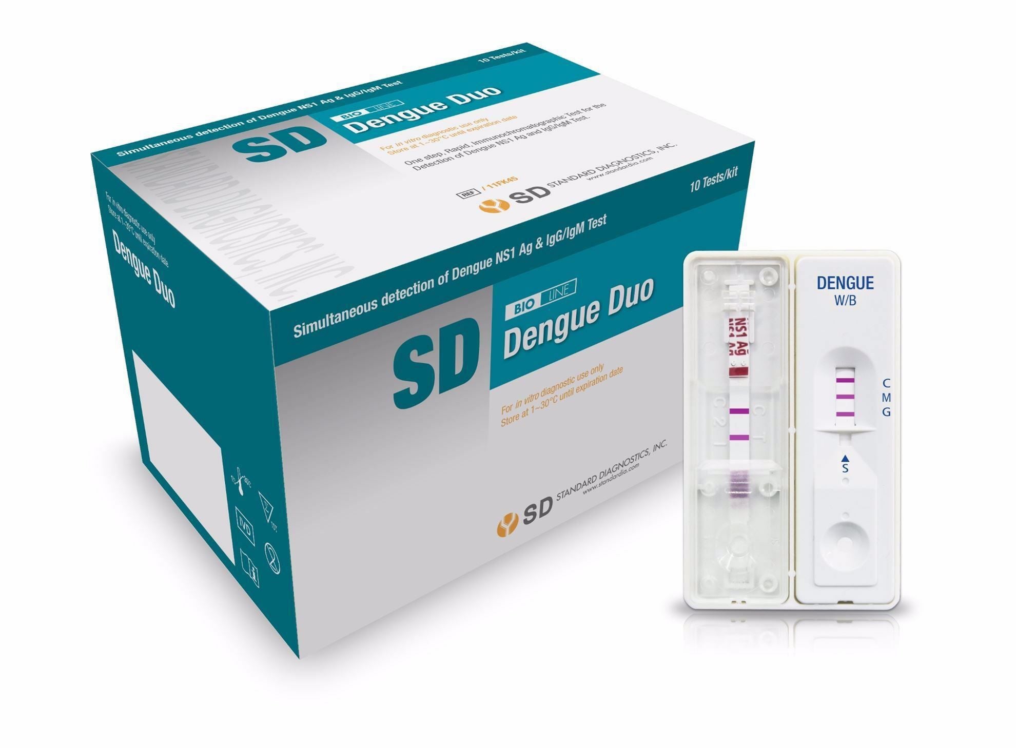 SD Dengue test NS1 kit Single Test Trial Pack
