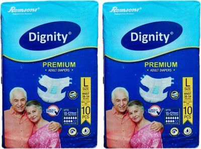 Romsons Dignity Adult Diapers Dignity pack of 10