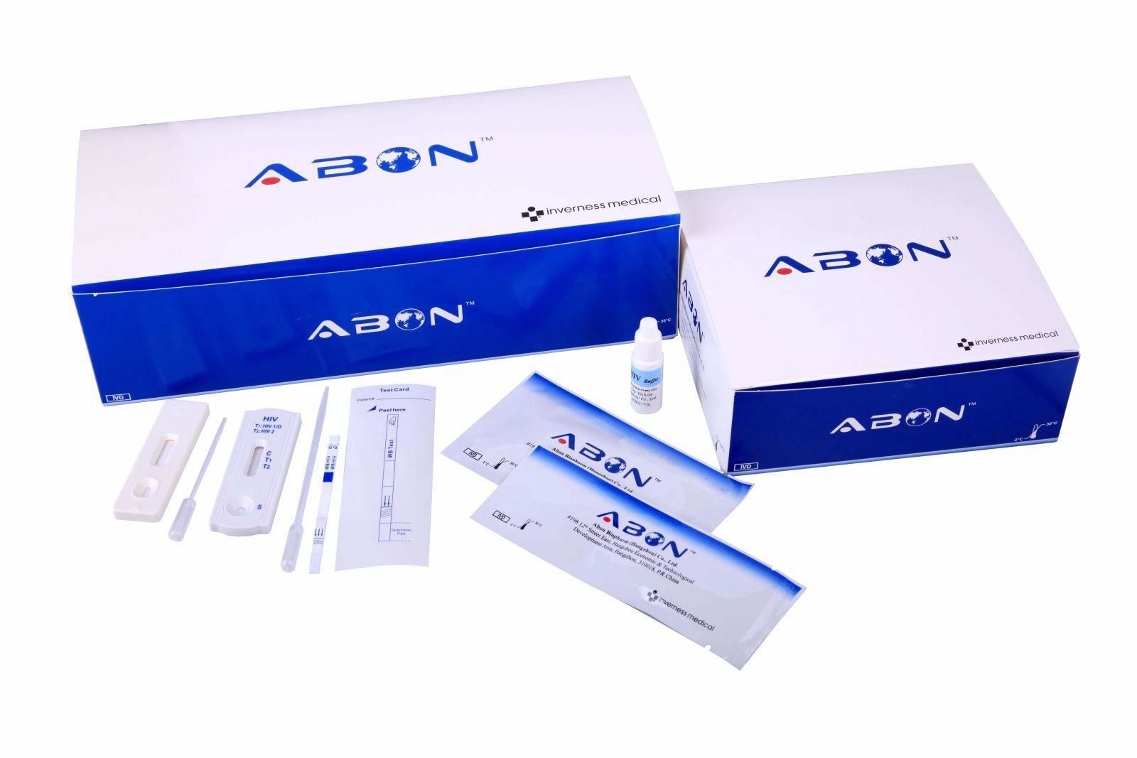 Hbsag Card test kit Abon 40 Test pack