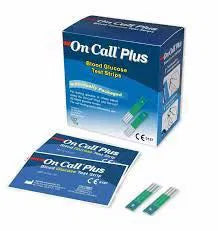 Oncall Plus Glucometer Strips 50 Foil Pack