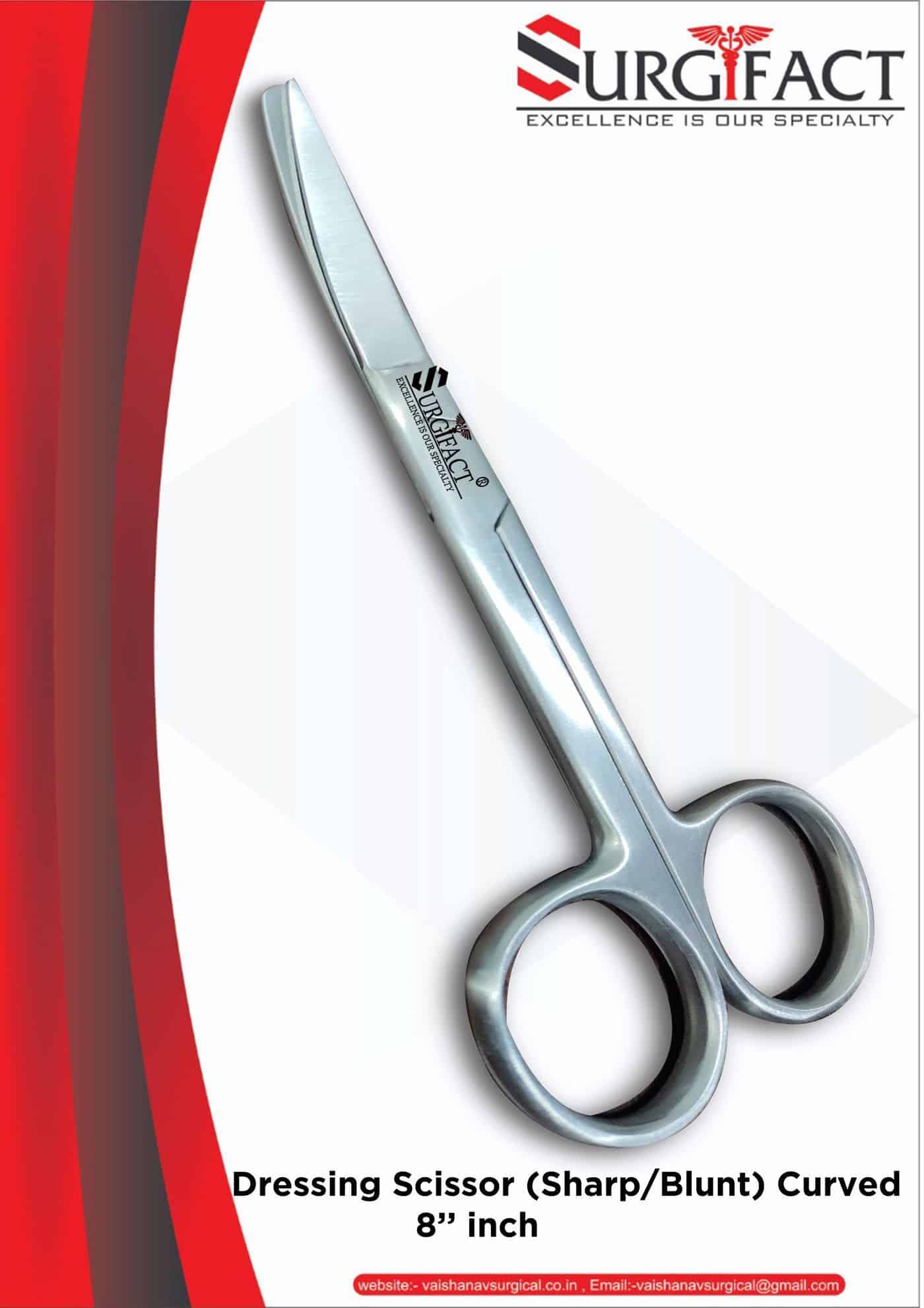 Surgifact Dressing Scissor 8"
