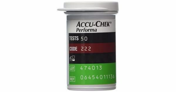 accuchek performa glucometer strips