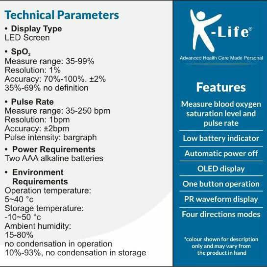 Pulse Oximeter Klife