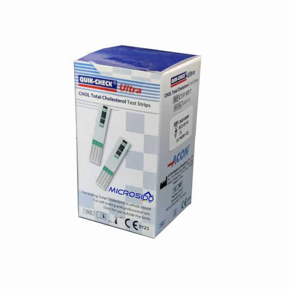 Quik Check Cholesterol Meter strips