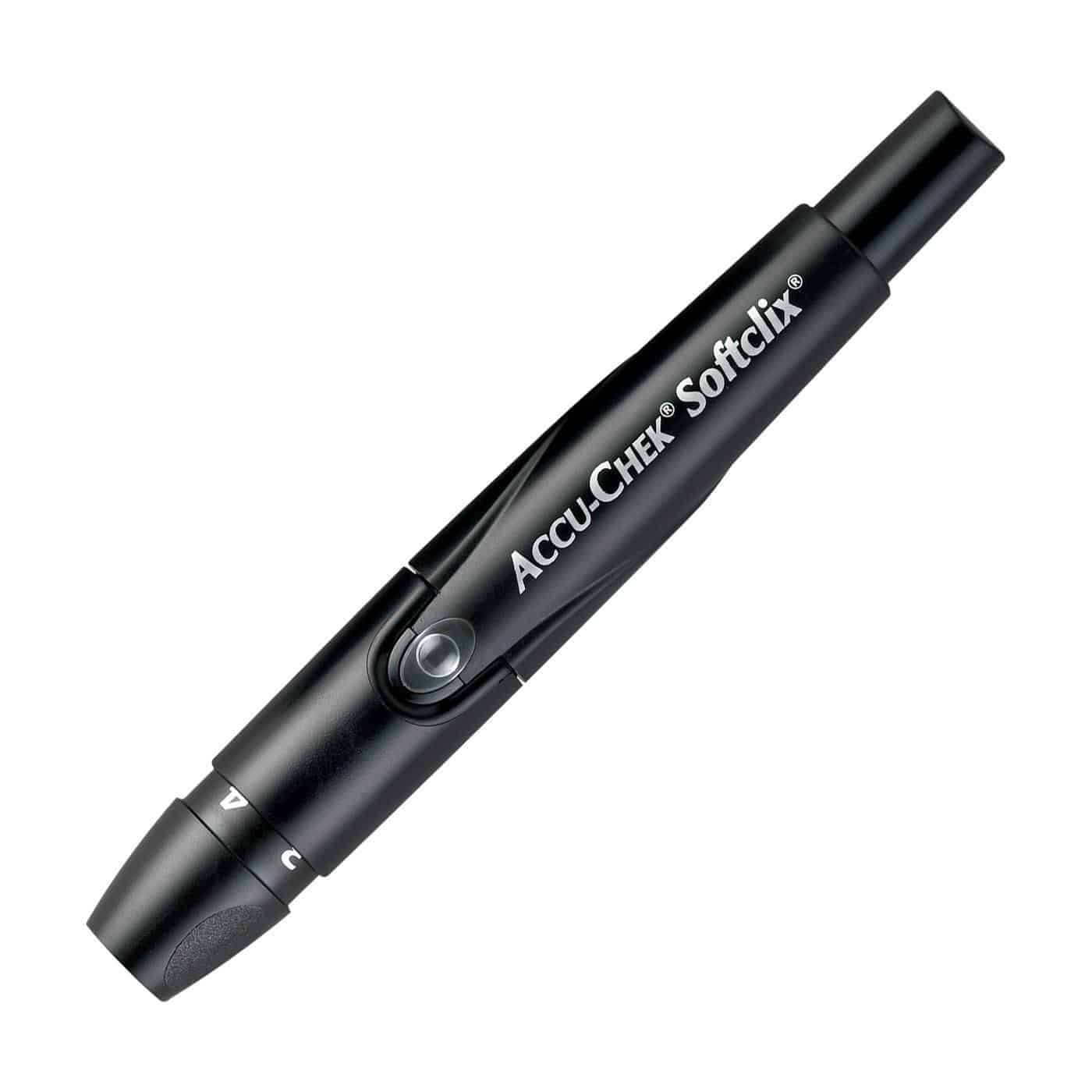 Accuchek Softclix Lancing device compatible with Accu Check Active, Go, Performa, Advantage Sensor, Aviva Meter