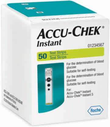 Accuchek Instant Test Strips 25's pack