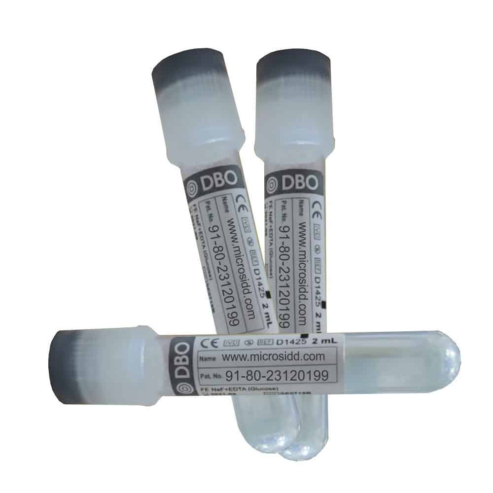 Fluoride Non Vacuum Tubes DBO