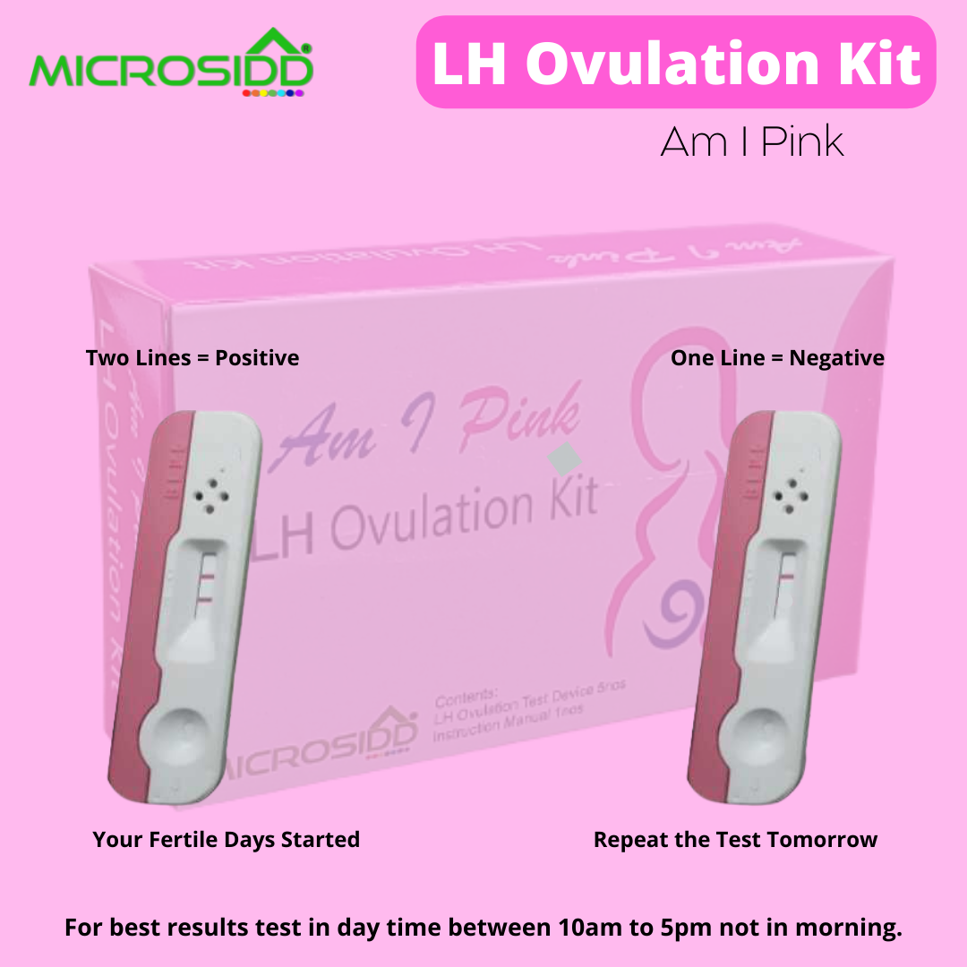 microsidd lh ovulation test kit negative