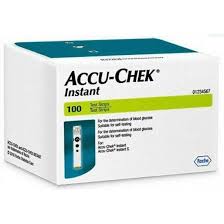 Accu chek Instant Test Strips 100