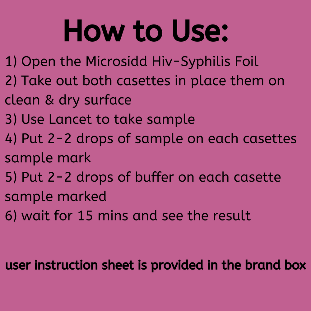 HIV-Syphilis Combi Kit