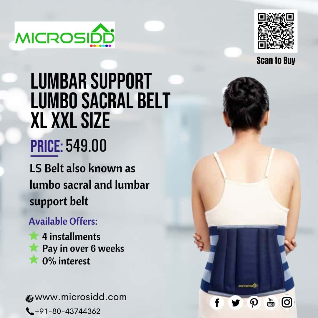 Lumbar Support Lumbo Sacral Belt