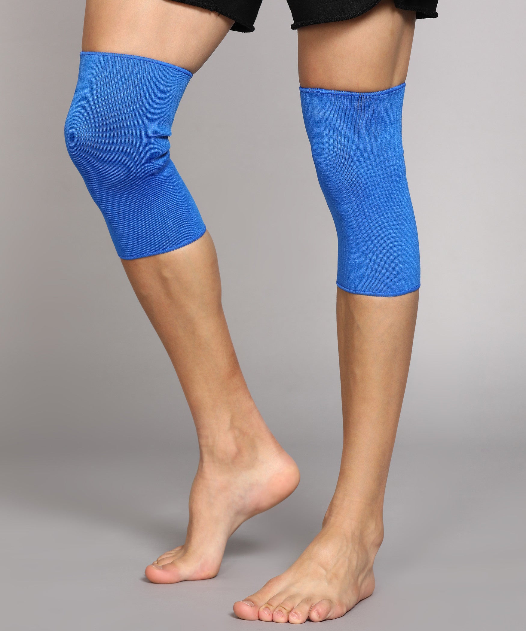 Microsidd Knee Cap Support | Elastic Compression Knee Sleeve for Pain Relief, Joint Stability &amp; Sports Support