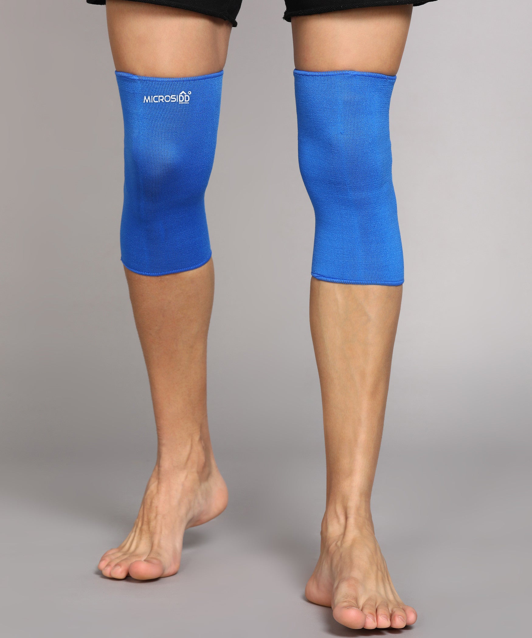 Microsidd Knee Cap Support | Elastic Compression Knee Sleeve for Pain Relief, Joint Stability &amp; Sports Support