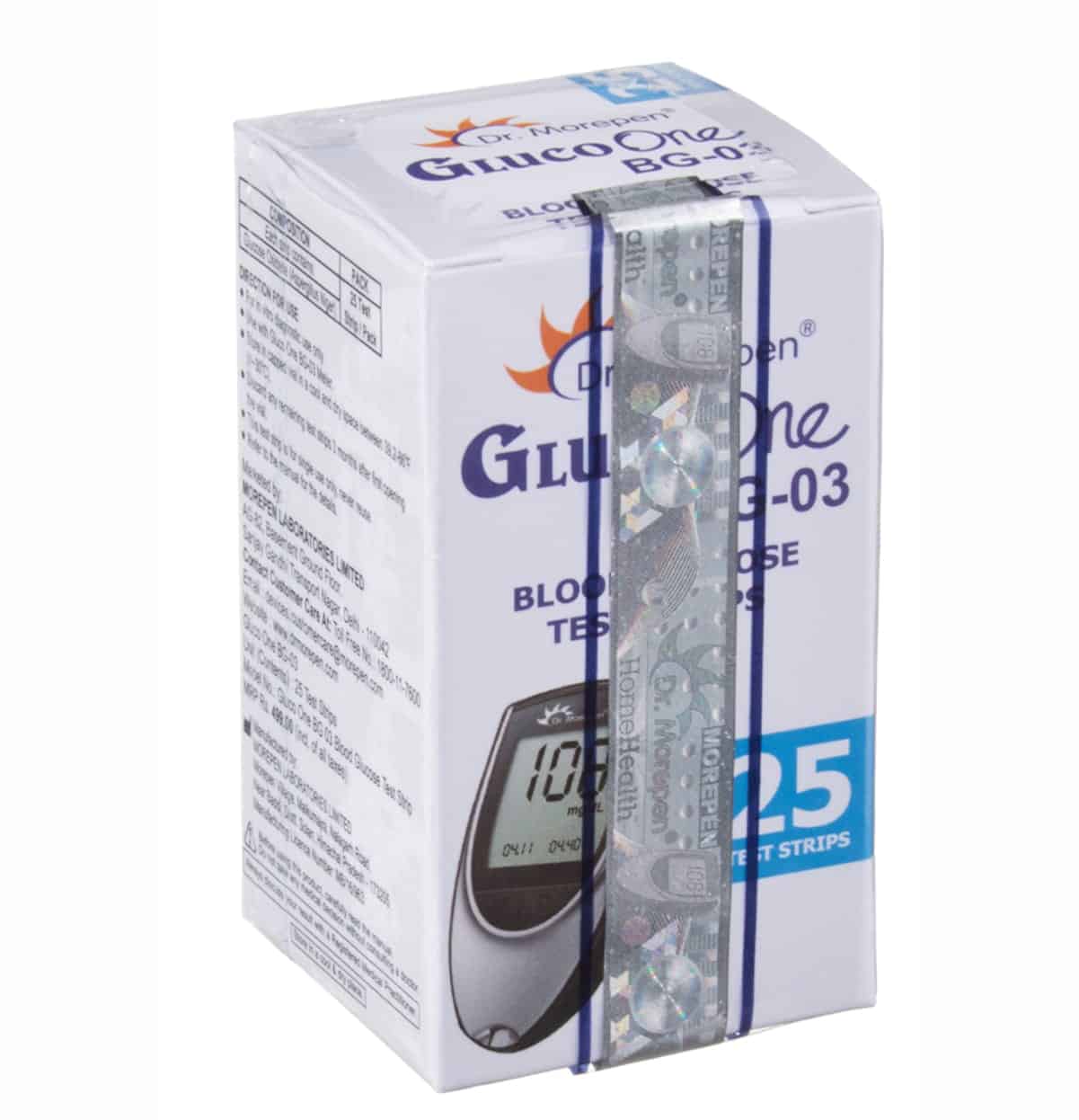 dr morepen bg-03 glucometer strips