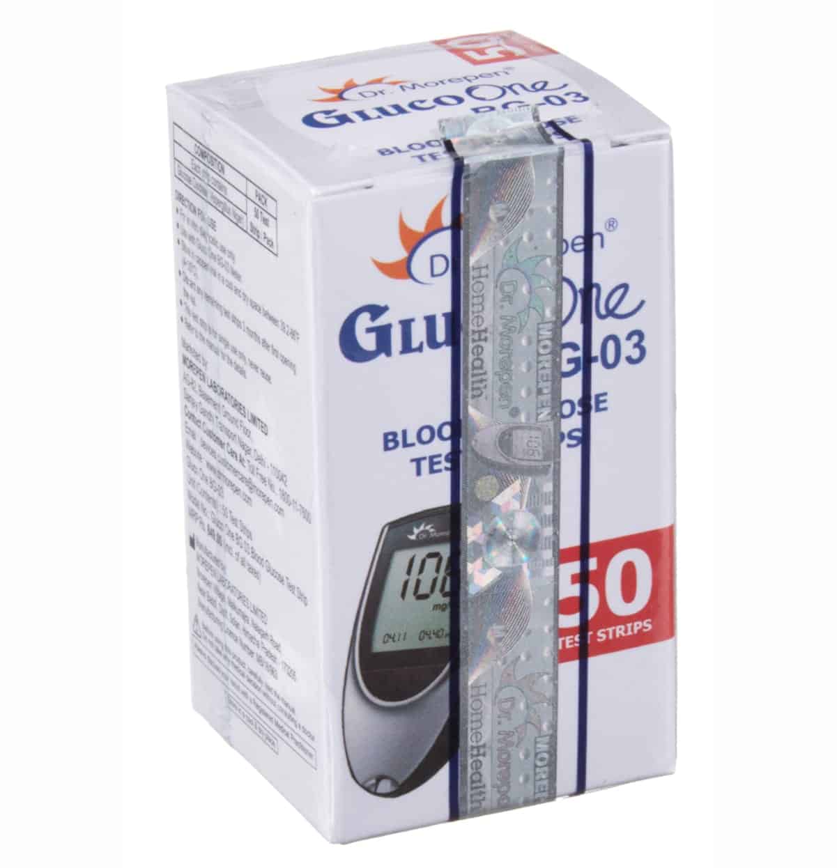morepen bg03 glucometer strips
