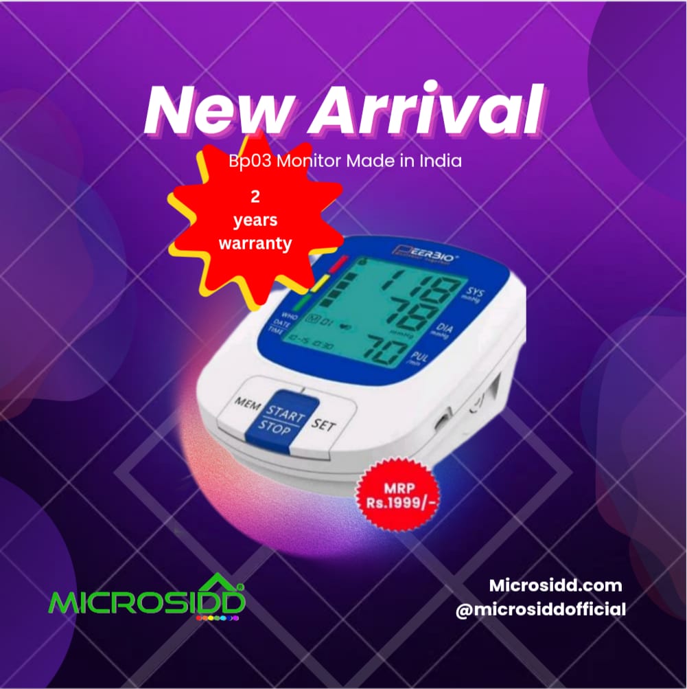 BP03 Blood Pressure Monitor - Microsidd