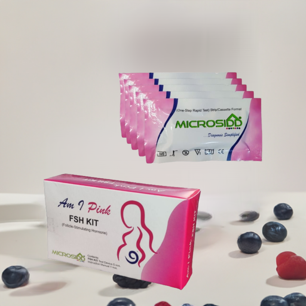 FSH Test Kit | Menopause Testing Made Easy | Microsidd