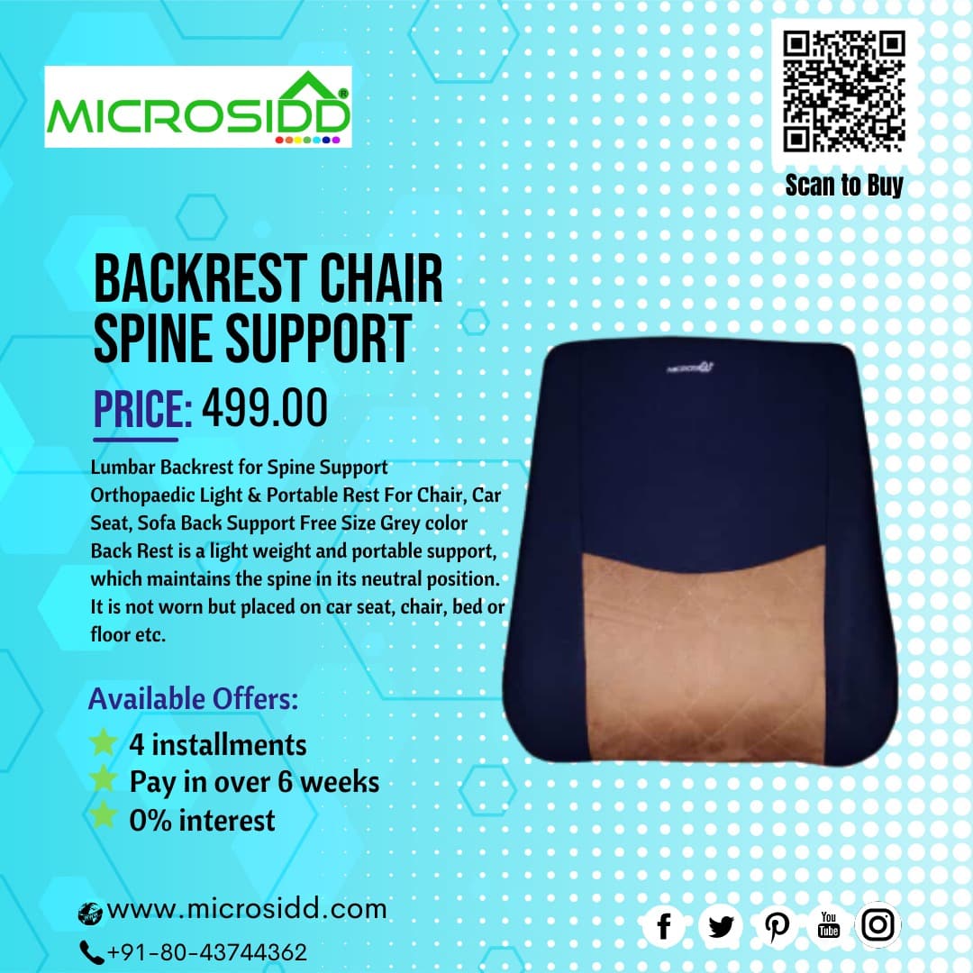 Backrest Chair Spine Support